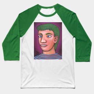 Dumb Selfportrait Baseball T-Shirt